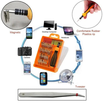 Professional Stainless Steel Repair Tool Kit for Mobile & Electronics