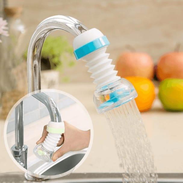 360 Degree Flexible Tap Head Kitchen Sink Spray Attachment Water Saver Filter Nozzle