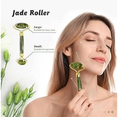 Jade Roller Facial Massage Tool