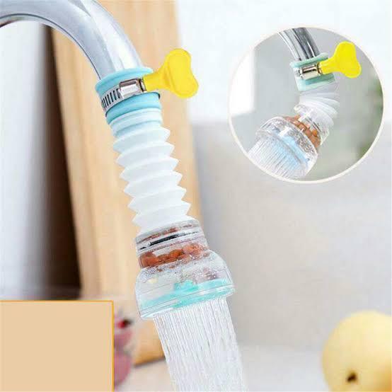 360 Degree Flexible Tap Head Kitchen Sink Spray Attachment Water Saver Filter Nozzle